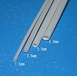 絶縁耐熱ガラスチューブ 1.5φ 1M ×2本　TEC-HG1.5