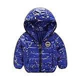 WaYa 男の子 ボーイズ ジャケット ダウンコード アウターコード 可愛い 綿服 アウターウェア トップス 120cm－150cm (140cm) [並行輸入品]