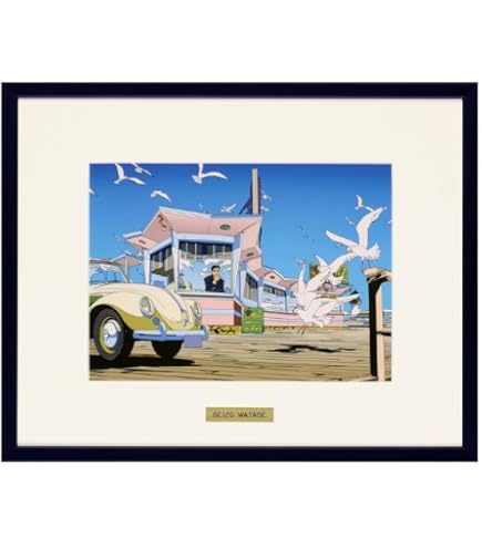 Amazon.co.jp: わたせせいぞう アートポスター（オフセット）「明日の