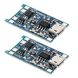 Dolity PCB保護ボード　2個　18650リチウムバッテリ　USB充電モジュール　充電基板