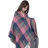 これ1枚で安心 授乳ケープ 多機能授乳ケープ 暖か 秋冬 マタニティ マフラー ストール (ピンク)