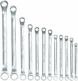 Williams MWS-BWM12 12-Piece Double Head 10-Degree Offset Box End Wrench Set [並行輸入品]