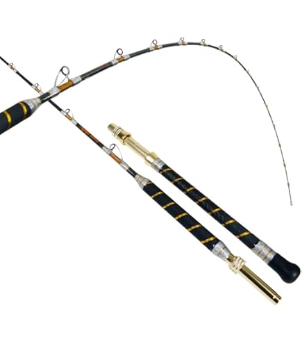 Amazon | グラス無垢 6:4調子 手持ち・誘い コマセ真鯛ロッド