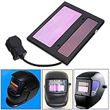 solar auto darkening welding helmet electric welding face