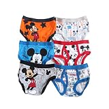 ディズニーキャラクターパンツ 男の子用 6枚セット 4タイプ3サイズ BOYS BRIEFS 6-PACK (Dタイプ, 4T)