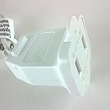 Vickerman 100 Count Light Set with White Wire, Mini, Frosted White by Vickerman