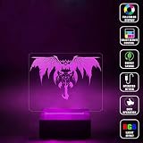 cmlart Destiny Flawless Raider 3dランプ夜間マルチカラー変更RGBリモートコントロールBestギフトNight Light LED家具デスクテーブル照明ホーム装飾おもち