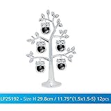 Lesser and Pavey - Little Treats Silver Plated Owl Family Tree Frame by Lesser and Pavey - Little Tr