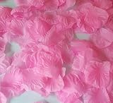 antner 2000ピースシルクローズ花びら人工花ウェディングパーティー紙吹雪 ピンク ANTNER-ARTIFICIAL-FLOWER-22-PINK