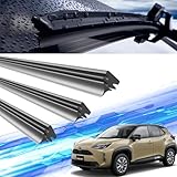 ヤリスクロス ワイパー 替えゴム 適合サイズ 純正互換品 MXPB10 MXPB15 MXPJ10 MXPJ15 H28~(2016~) 運転席 助手席 リア 3本セット WeCar