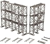 ピーエムオフィスエー 足場 全高約75mm 1/64-1/100スケール プラモデル PP117