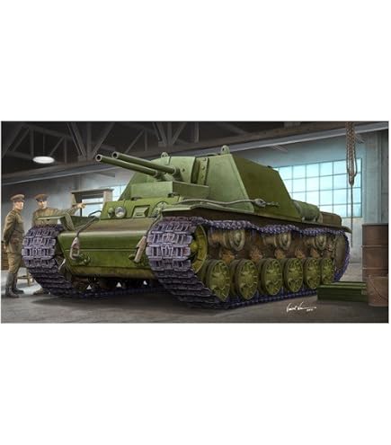 トランペッター 1/35 KV-7 自走砲 Mod.1941 09503 プラモデル Amazon | トランペッター 1/35 KV-7 自走砲 Mod.1941 09503 プラモデル
