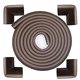 Premium Edge & Corner Guards - BesMelody EXTRA LONG & DENSE 16ft Covering With 4 Cushion Bumpers - F