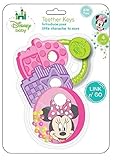 Disney Minnie Mouse Teether Keys with Rattle and Link [並行輸入品]