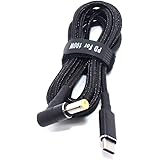 100W対応 eMarker内蔵 USB PD トリガーケーブル DC 18V-20V 電源プラグ 充電用ケーブル ノートパソコン用 1.8m (5.5mm×2.5mm acer 東芝 ASUS Lenovo ノートパソコン用)