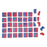 Grimm's Spiel & Holz Design（グリムス社） マッチングタイル 72P【GRI-40000】