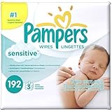 Pampers Sensitive Baby Wipes Refills, 192 sheets by Pampers [並行輸入品]