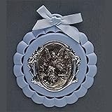 Roman Baby Cradle Medal in Gift Box (Blue) by Roman, Inc. [並行輸入品]