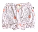 【あるこんたるこん】オーバーパンツ ラパン ベビー キッズ ジュニア 女の子 ショーツ タップパンツ コットン100％ (M(120-130相当))