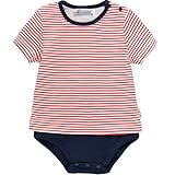 HONEY BLOSSOM ベビー 【 Ｔシャツ 風 ロンパース 】 お腹が出ない 半袖 綿 Ｔオール ボーダー 柄 男の子 女の子 お部屋着 パジャマ m119 RborderN 70