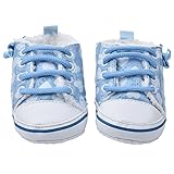 ファーストシューズ　ベビーシューズ　幼児　女の子　男の子　可愛い　カジュアルシューズ　0-1歳 (S, スカイブルー)