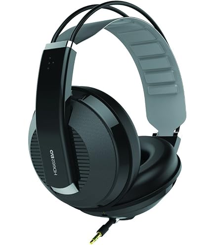 Amazon.co.jp: Superlux 密閉型 多目的ヘッドホン ブラック HD562