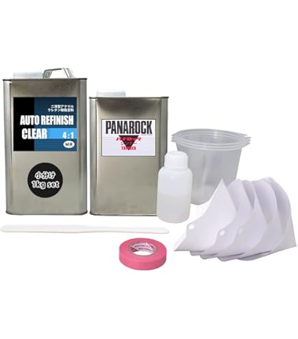 Amazon.co.jp: naxマルチエコ(3:1)GLクリヤー 1kgセット/日本ペイント