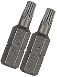 Vermont American 15407 Type Torx Size TX27 with 1-Inch Length Extra Hard Screwdriver Bit, 2 Pieces P