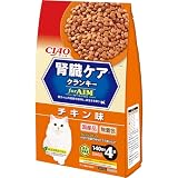 チャオ (CIAO) 腎臓ケアクランキー チキン味 140g×4袋