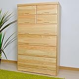 チェスト 幅85 6段 ひのき タンス 完成品 開梱設置 AYU-3-304-KK