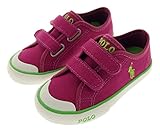 Ralph Lauren （ポロラルフローレン ）ベビー キャンバス スニーカー Carlisle EZ Sneaker パープル [並行輸入]