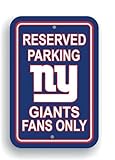 新しいYork Giants 12 x 18駐車場サイン