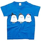 【初夏盛夏対応】 CHEEK ROOM(チイクルーム) 製品洗い加工済み42/2天竺おばけ半袖Tシャツ 100cm/BL NO.B-480147