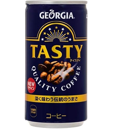 IA TASTY コーヒー 185g×90缶(3ケース) Amazon.co.jp: ジョージア テイスティ 185ml×3ケース/90本 : 食品