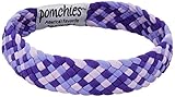 ポンチーズ  Pomchies アメリカ発 ヘアバンド チアリーダーのポンポンのようなカラフルで可愛いデザイン Wide Braid ラベンダーフィールズ