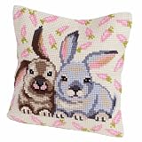 Collection d'Art クロスステッチクッション:ホワイトヒトデ