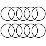 uxcell Oリング ゴムパッキン オーリング 耐熱 耐油 防水 シーリングガスケット ニトリル ゴム製外径41mm内径37mm 幅2mm メトリック 10パック入り