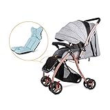 Feemom 両対面ベビーカー ベビーカー b型 ハイシートベビーカー 大型幌 食事プレート付き 1-36ヶ月