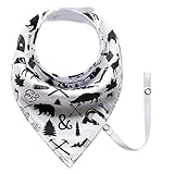 Pumpumly　ベビー＆キッズ用　ビブ　スタイ　子供　小物　コットン　柔らかい　三角　調整可能