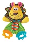 Playgro Teething Blankie for Baby, Roary Lion/Colorful by Playgro [並行輸入品]