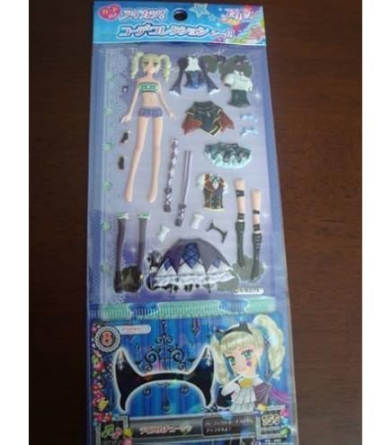 Amazon.co.jp: アイカツ!コーデコレクションシール あおい : おもちゃ