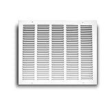 28" x 16" Steel Return Air Grilles - Sidewall and Cieling - White [並行輸入品]
