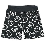 《初夏盛夏対応》 GARACH(ギャラッチ) 針抜きフライススパンパンダ総柄ハーフパンツ 130cm /Bk NO.AH-1622210