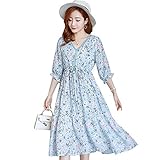 マタニティ ワンピース レディース 花柄 ロング丈 授乳口付き 授乳服 マキシワンピ 妊娠服 レジャー シフォン 気質 ルームウエア