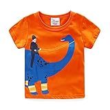 【SEBLES】ベビー 赤ちゃん キッズ 男の子 女の子 ユニセックス 半袖 Tシャツ プリント カラフル キャラクター ロゴ 春 夏 ラウンドネック コットン 綿(タイプP,100cm)