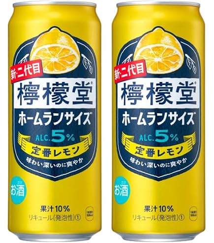 Amazon.co.jp: 檸檬堂 定番レモン 500ml×2ケース/48本 ホームラン