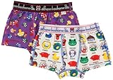 ブーフーウー SUPER BOO HOMES BOO/オールスター柄&マッシュdeシュ柄 ボクサーパンツ(2P) 90cm NA コットン95%・ポリウレタン5% 0342716