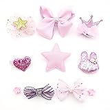 BIANHUAN ヘアピン ヘアクリップ 10点セット ヘアバンドベビー ヘアアクセサリー 出産祝い ギフト ドレス 赤ちゃん ヘアバンド ベビー 髪飾り　ヘアークリップ　ヘアクリップ ベビー　ヘアピ