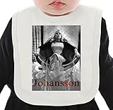 Scarlett Johansson Burning Fire ネクタイを有する有機ビブ Medium