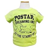 (ポスター) POSTAR　スペースシャトル TEE キッズ Tシャツ ライム　90cm